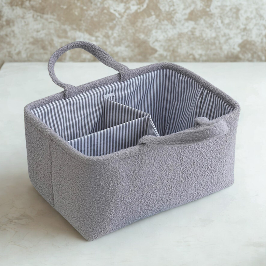 Portable Nappy & Diaper Caddy Organizer – Nursery Storage & On-the-Go Essential - Jordilair