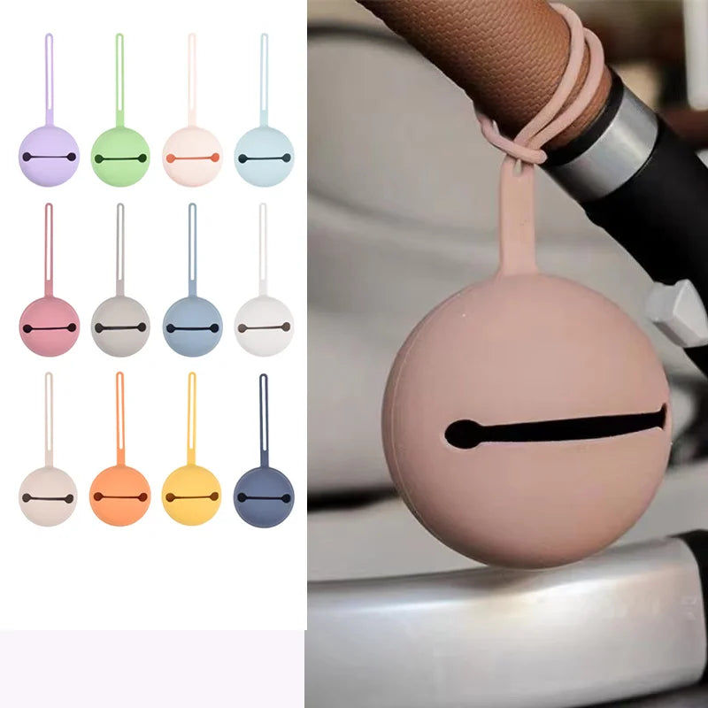 Silicone Dummy Case – Loops Easily onto Bags & Prams - Jordilair