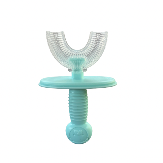 Toddler U-Shaped Training Toothbrush (Ages 2–6) – Soft Silicone Brush - Jordilair