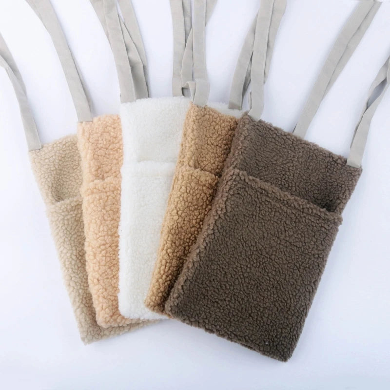 Hanging Bouclé Storage Pocket – Crib, Dresser & Wall Organizer - Jordilair