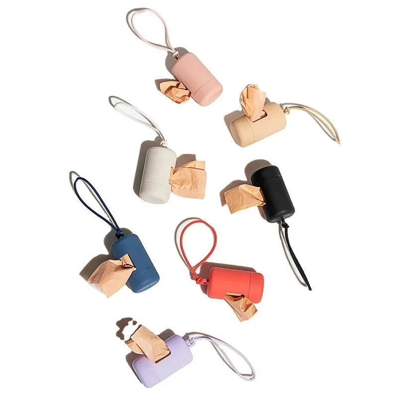 Portable Nappy Bag Dispenser – Tie-On Baby Waste Bag Holder - Jordilair