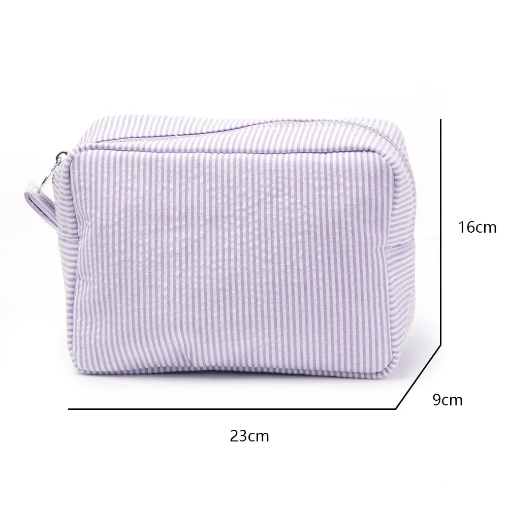 Seersucker Kids Toiletry Bag - Jordilair