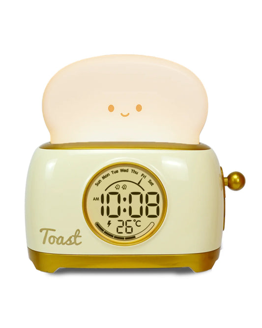 Toaster Kids Alarm Clock – Sleep Trainer, Night Light & Timer - Jordilair
