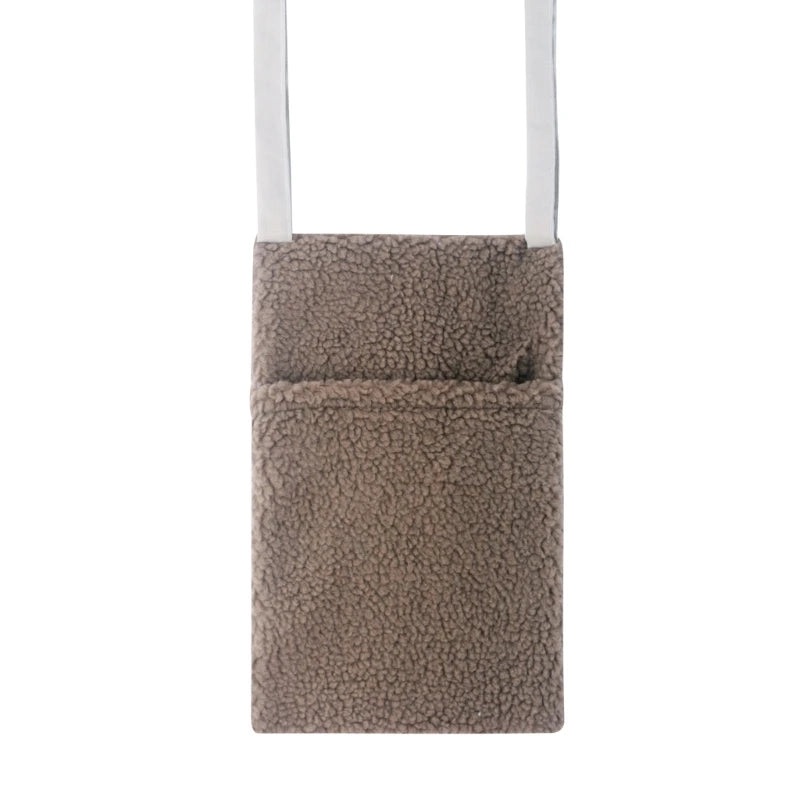 Hanging Bouclé Storage Pocket – Crib, Dresser & Wall Organizer - Jordilair