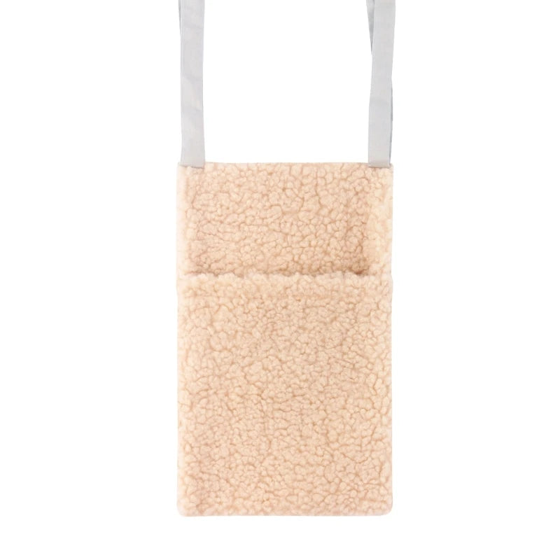 Hanging Bouclé Storage Pocket – Crib, Dresser & Wall Organizer - Jordilair