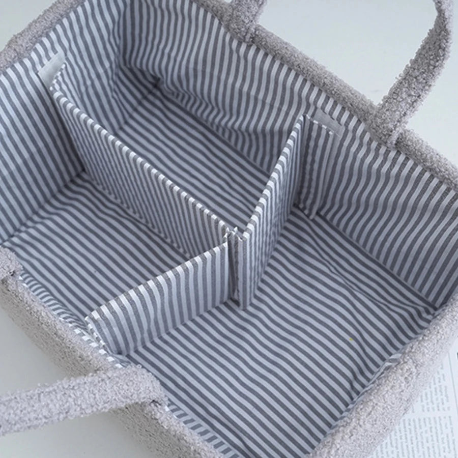 Portable Nappy & Diaper Caddy Organizer – Nursery Storage & On-the-Go Essential - Jordilair