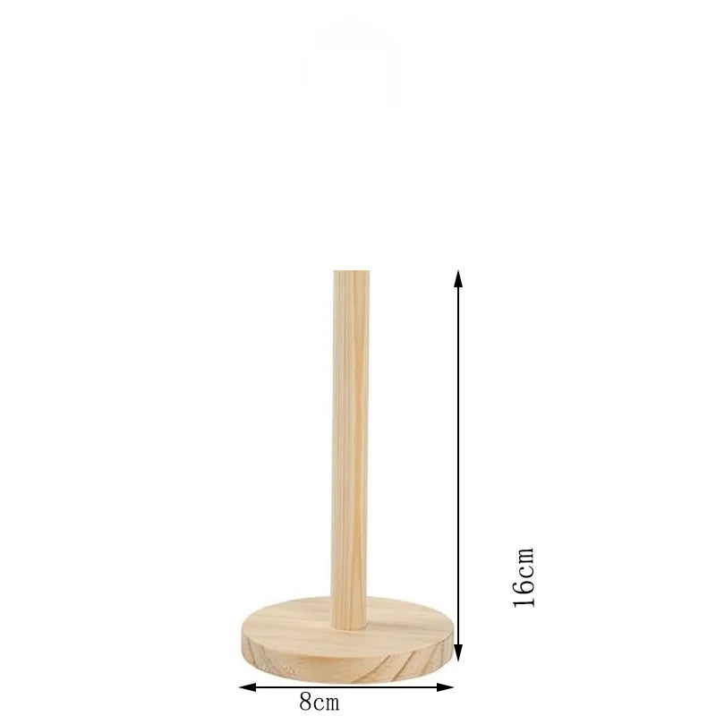 Kids Hair Band & Scrunchie Holder – Wooden Headband Storage Stand