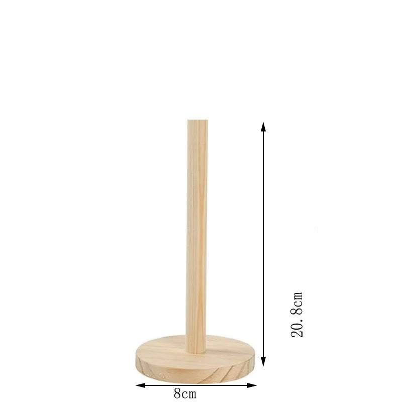 Kids Hair Band & Scrunchie Holder – Wooden Headband Storage Stand